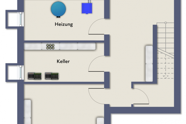 Grundriss Kellergeschoss