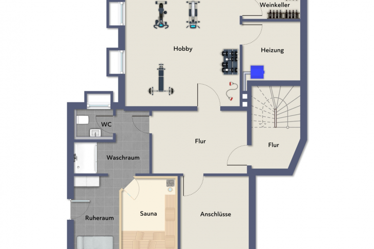 Grundriss Kellergeschoss