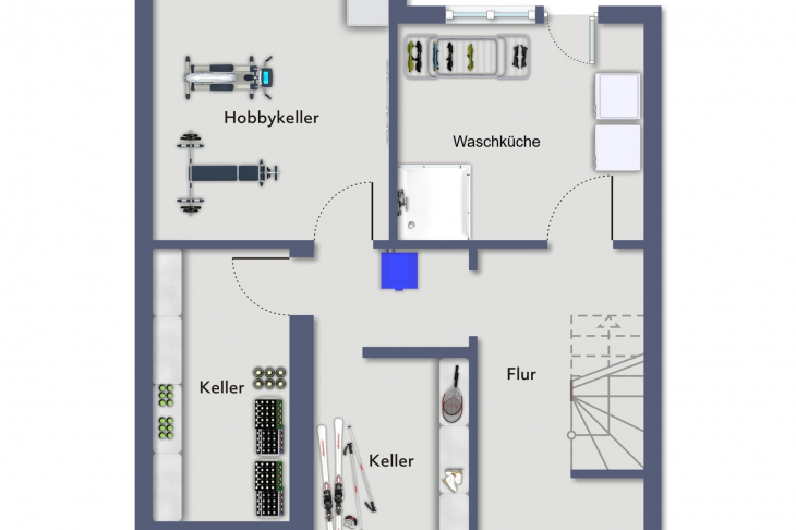 Grundriss Kellergeschoss