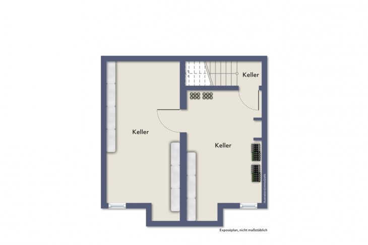 Grundriss Kellergeschoss