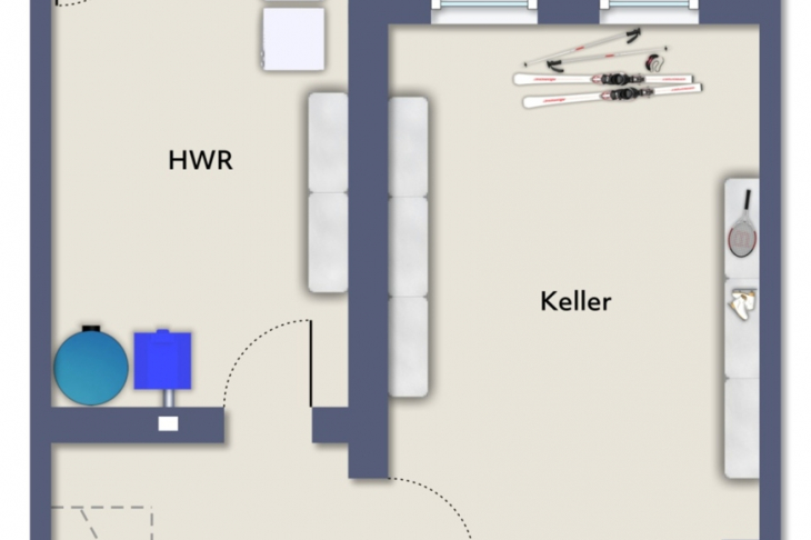 Grundriss Kellergeschoss