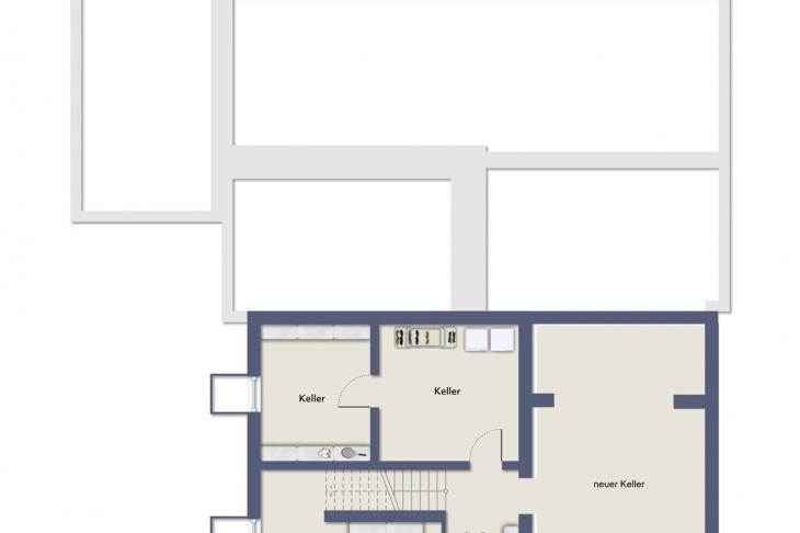 Grundriss Kellergesschoss
