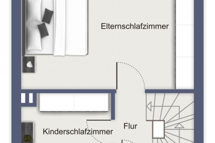 Grundriss Obergeschoss