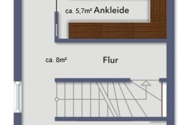 Grundriss Obergeschoss