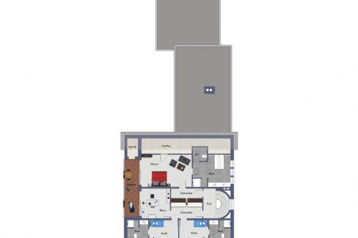 Grundriss Obergeschoss