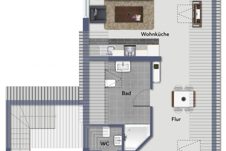 Grundriss Obergeschoss