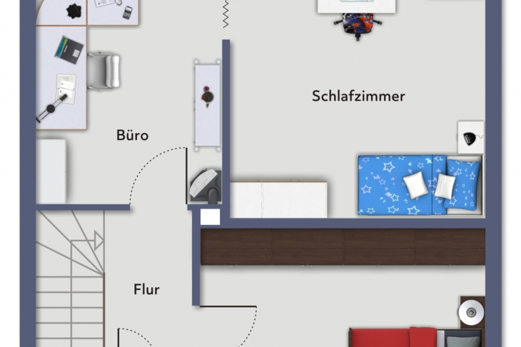 Grundriss Obergeschoss