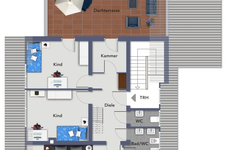 Grundriss Obergeschoss