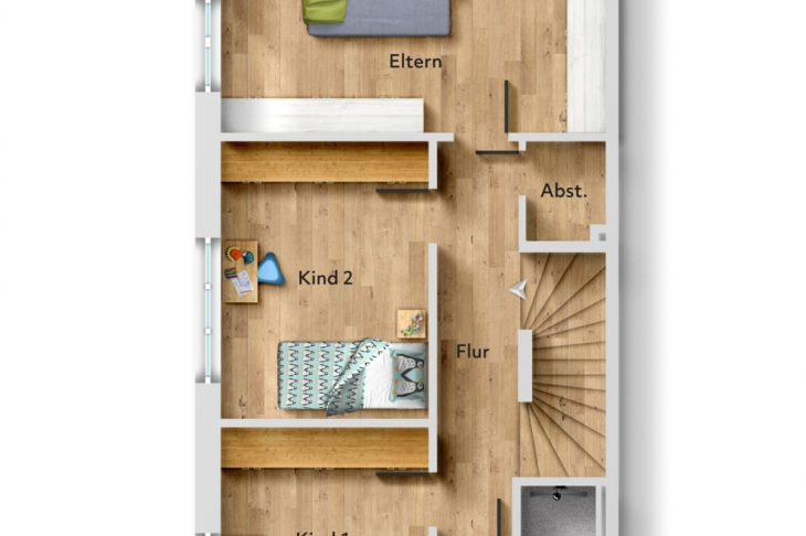 Grundriss Obergeschoss