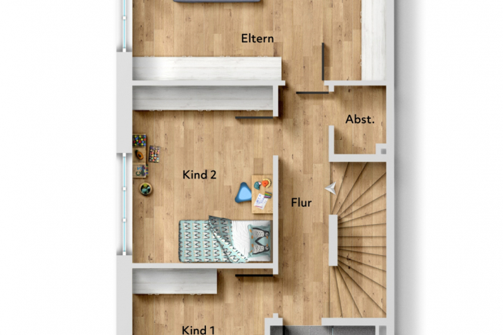 Grundriss Obergeschoss