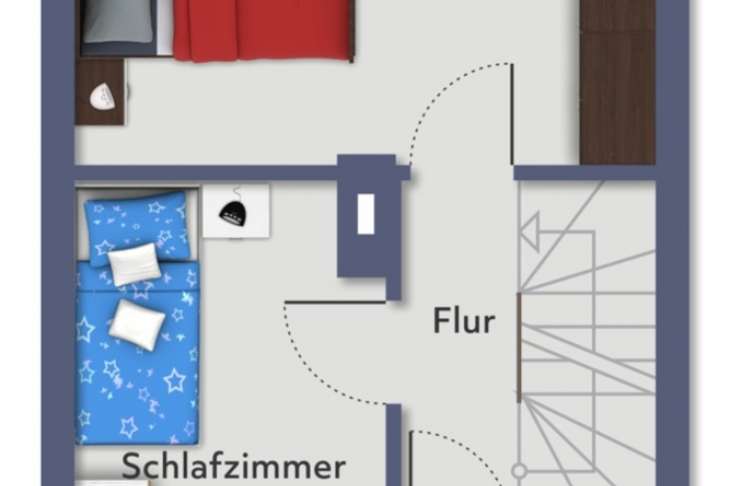 Grundriss Obergeschoss