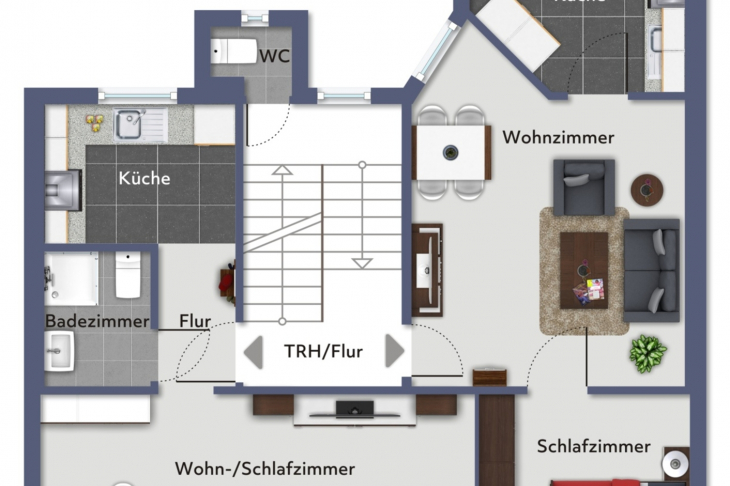 Grundriss Obergeschoss
