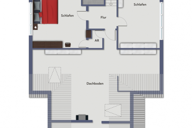 Grundriss Obergeschoss