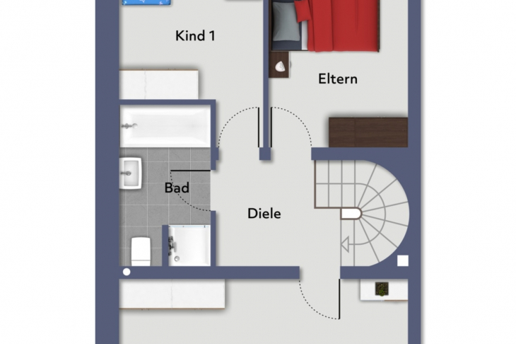 Grundriss Obergeschosseschoss