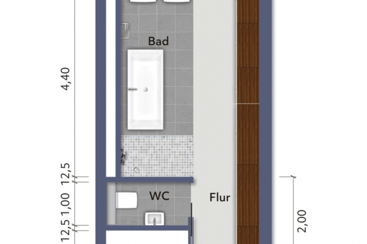 Grundriss Souterrain