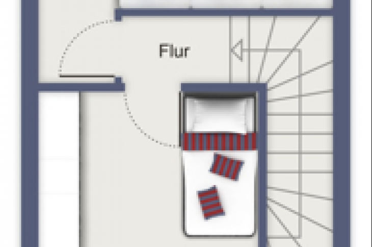 Grundriss Spitzboden