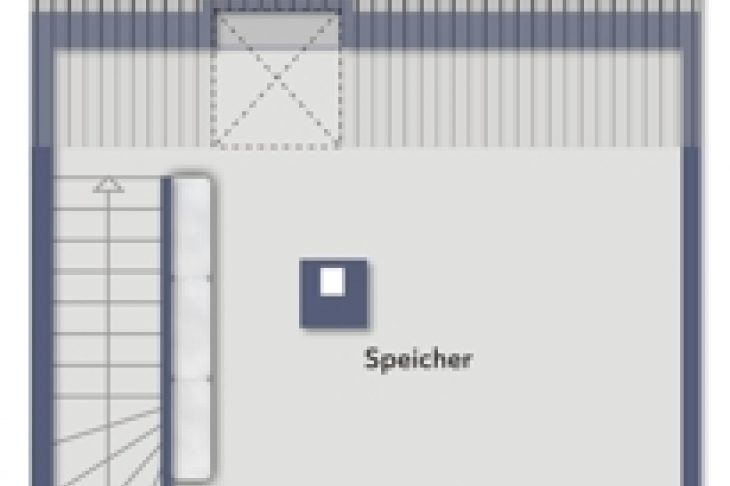 Grundriss Spitzboden