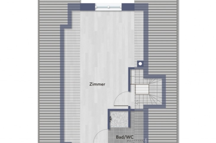 Grundriss Spitzboden