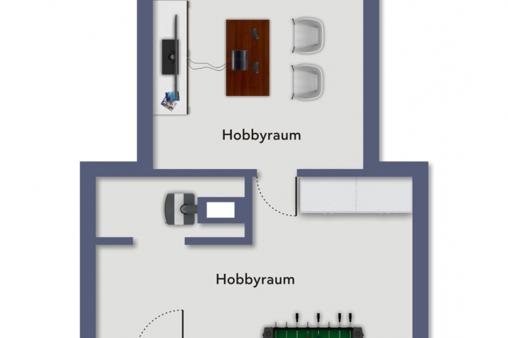 Grundriss Spitzboden