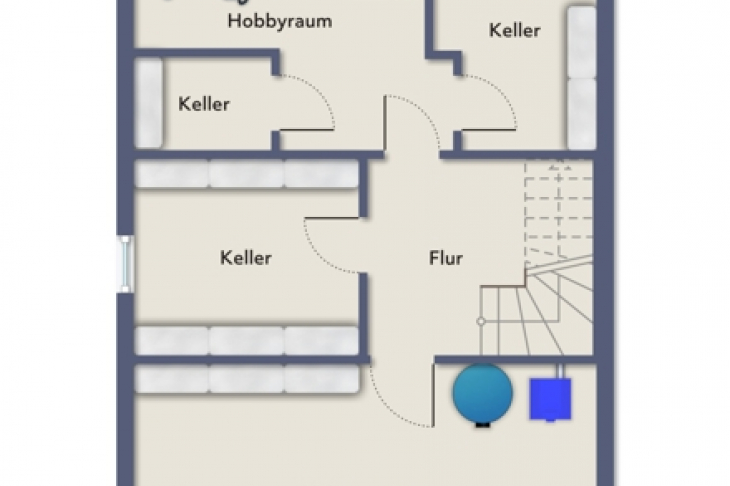 Grundriss Untergeschoss