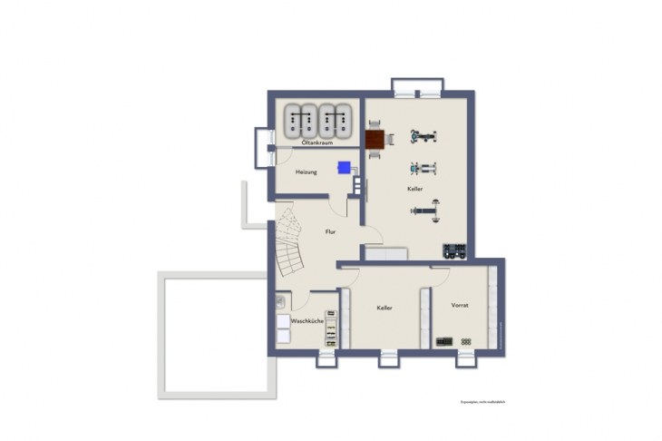 Grundriss Untergeschoss