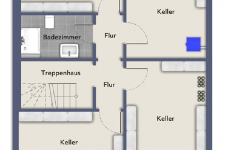Grundriss Untergeschoss