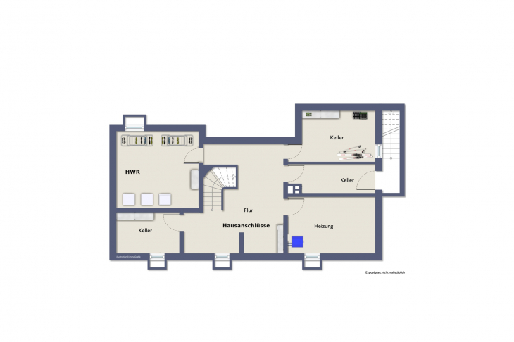 Grundriss Untergeschoss