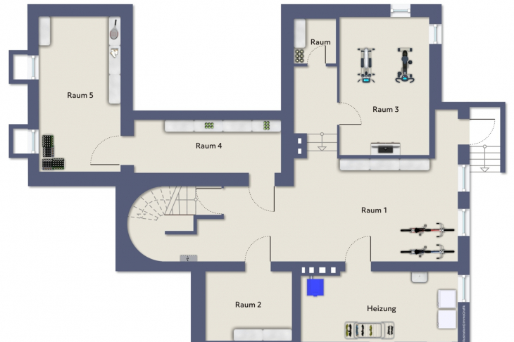 Grundriss Untergeschoss