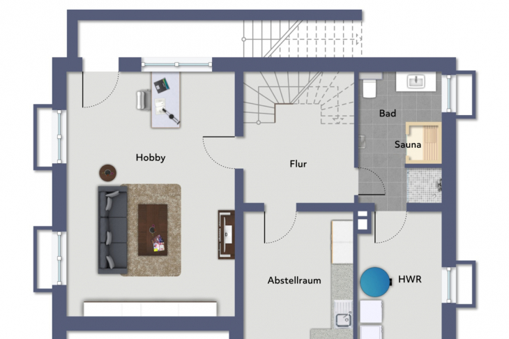 Grundriss Untergeschoss