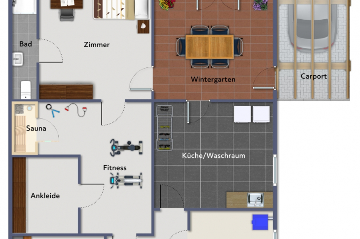 Grundriss Untergeschoss