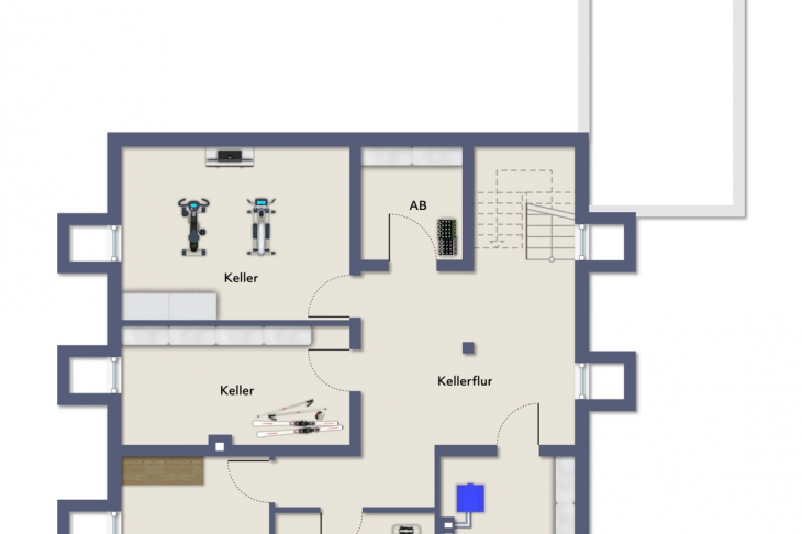 Grundriss Untergeschoss