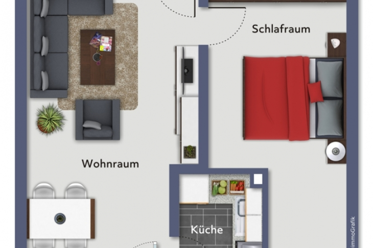 Grundriss Wohnung