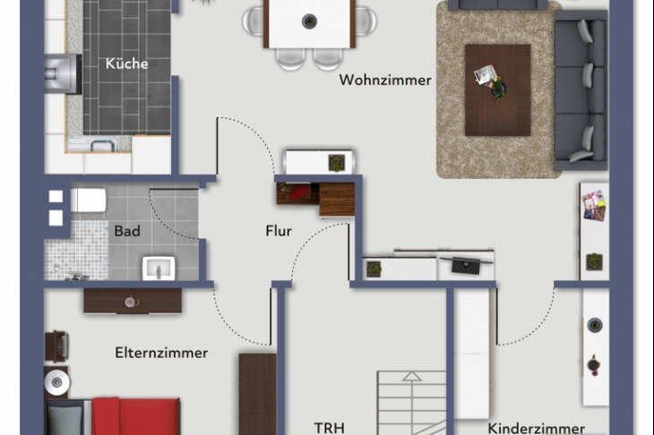 Grundriss Wohnung