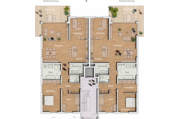 GrundrissEG- Variante 1