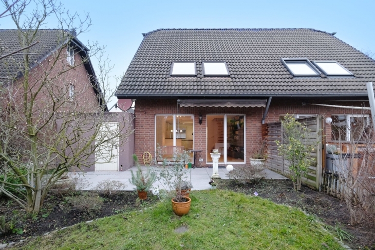 Hausansicht Gartenseite