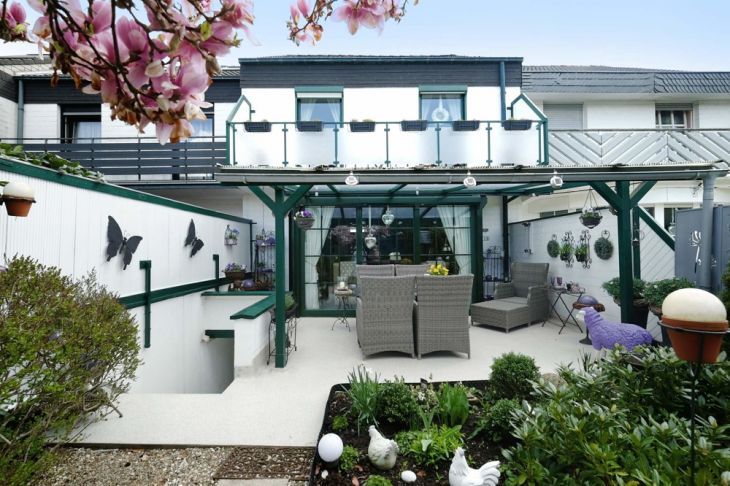 Hausansicht Gartenseite