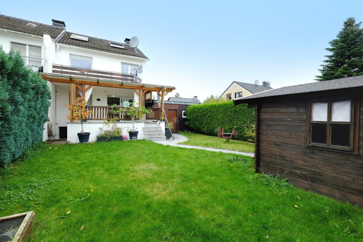 Hausansicht Gartenseite