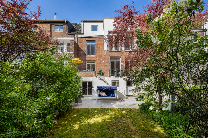 Hausansicht Gartenseite