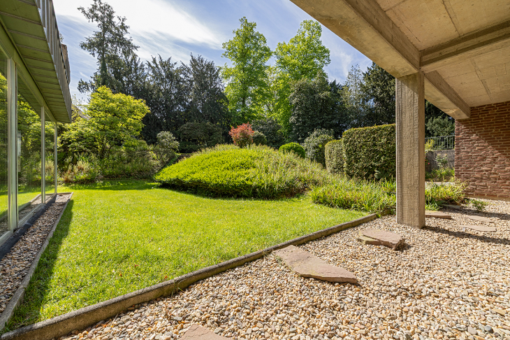 Herrlicher Gartenblick