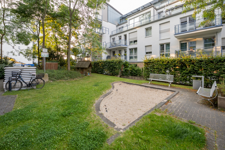 Innenhof der Gebäude