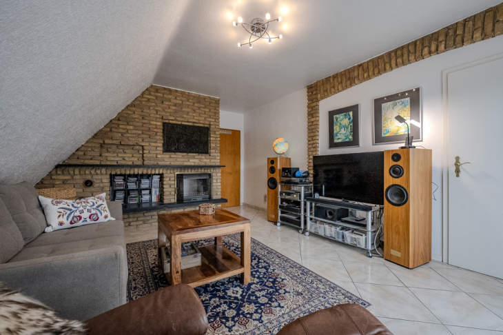 Kamin-/Schlafzimmer