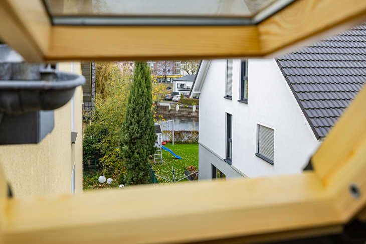 kleiner Blick auf den Moersbach/Stadtgraben
