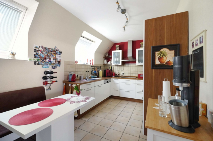 Küche Maisonette-Wohnung