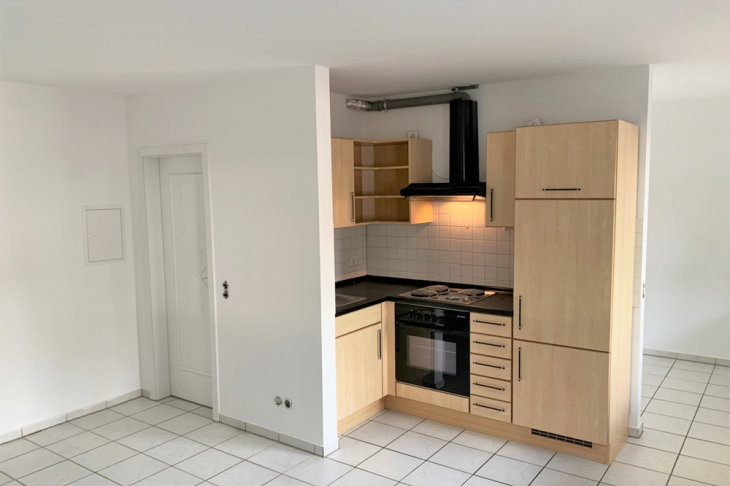 Küchenecke mit Einbauküche  