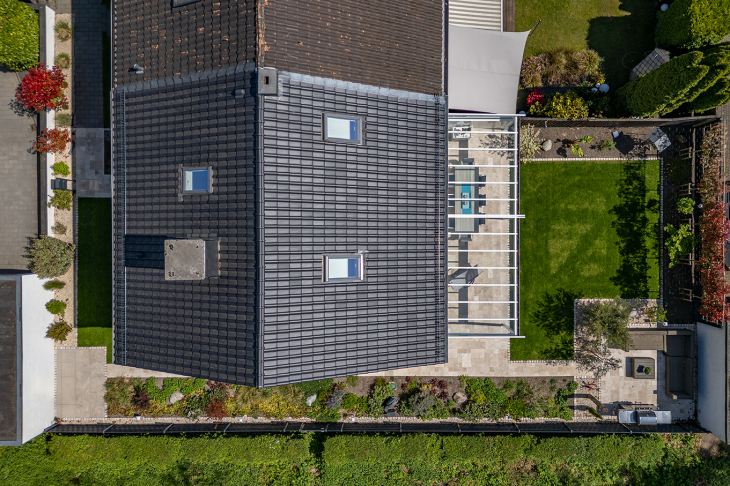 Luftaufnahme Grundstück