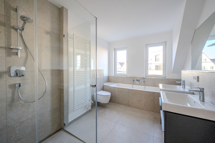 Masterbad- elegant- zeitlos & geräumig