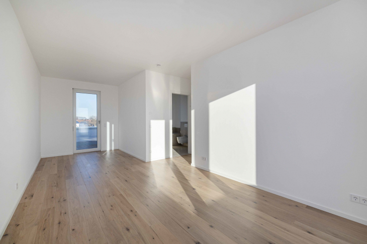 Master-Bedroom mit Nord-Balkon