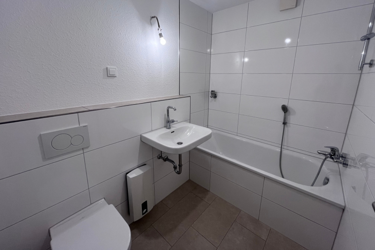 ...mit Badewanne