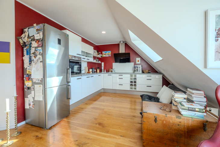  ... mit offener Küche