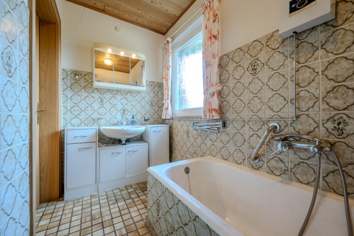 ...mit Wanne